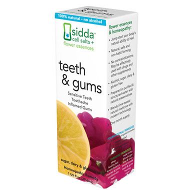 Sidda Flower Essences Teeth and Gums (1x1 fl oz)