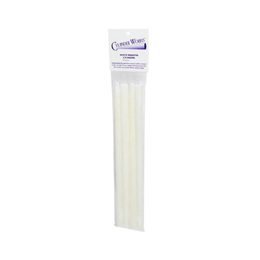 Cylinder Works White Paraffin Ear Candles (4 Pack)