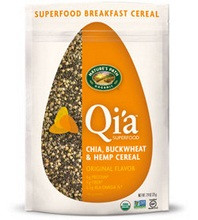 Nature's Path Qi'a Superfood Original Flavor Chia, Buckwheat & Hemp Cereal (10x7.94 Oz)