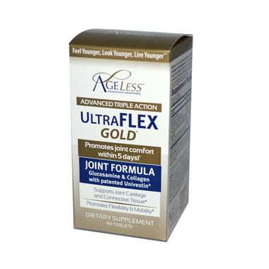 Ageless Foundation Ultraflex Gold Joint Formula- (90 Capsules)