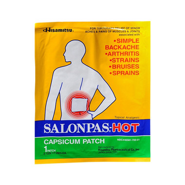 Salonpas Capsicum Patch Hot Pack