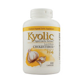 Kyolic Aged Garlic Extract Cholesterol Formula 104 300 Capsules