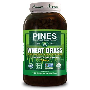 Pines International Wheat Grass 500 mg (1x1400 Tablets)