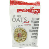 Love Grown Foods Cereal, Super Oats, Nuts & Seeds (6x12 OZ)