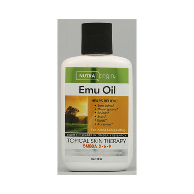 Nutra Origin Omega 3-6-9 Liquid Emu Oil (4 fl Oz)