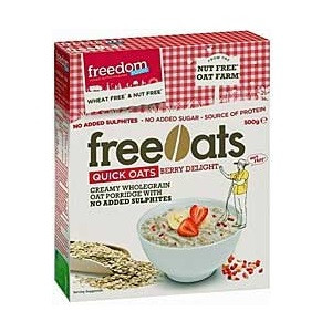 Freedom Foods Quick Oats, Berry Delight (5x17.64 OZ)