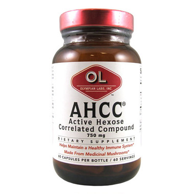 Olympian Labs AHCC 750 mg (60 Capsules)