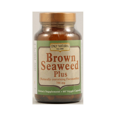 Only Natural Brown Seaweed Plus 700 mg (60 Veg Capsules)