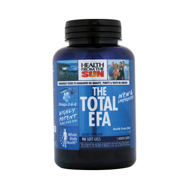 Health From the Sun The Total EFA Fish Oil 1200 mg (90 Softgels)