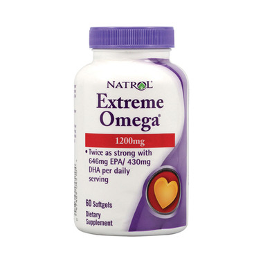 Natrol Extreme Omega 1200 mg (60 Softgels)
