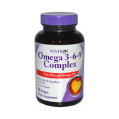 Natrol Omega 3-6-9 Complex Lemon (90 Softgels)