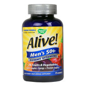 Nature's Way Alive! Men's 50+ Gummy Multi-Vitamins (75 Chewables)