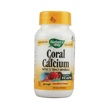 Nature's Way Coral Calcium with 73 Trace Minerals (90 Veg Capsules)
