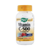 Nature's Way Vitamin C-500 With Rose Hips 500 mg (100 Capsules)