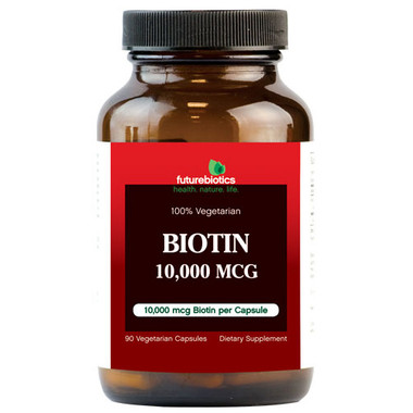 FutureBiotics Biotin 10000 mcg (90 Veg Capsules)