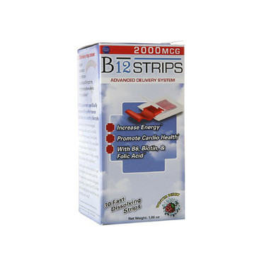 Essential Source B12 Strips with B6 and Biotin (1x30 Count)