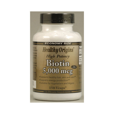 Healthy Origins Biotin 5000 mcg (1x150 Vcaps)