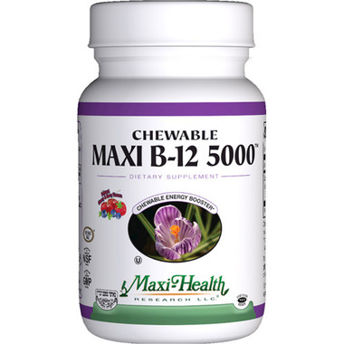 Maxi Health Kosher Vitamins Maxi B12 5000 (1x60 Tablets)