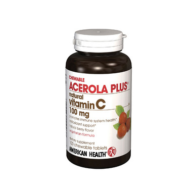 American Health Acerola Plus 100 mg (1x100 Tablets)
