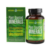 Natural Vitality Plant Sourced Minerals 60 Vegan Capsules
