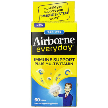 Airborne Everyday Multivitamin Tablets (1x60 Tablets)