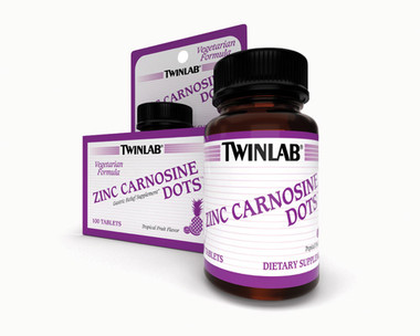 Twinlab Zinc Carnosine Dots 100 Tablets