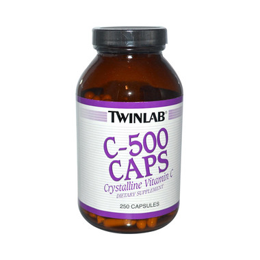 Twinlab C-500 Caps 500 mg (1x250 Capsules)