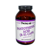 Twinlab Pantothenic Acid B-5 Caps 500 mg (1x200 Capsules)