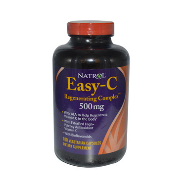 Natrol Easy-C Regenerating Complex 500 mg (1x180 Veg Capsules)
