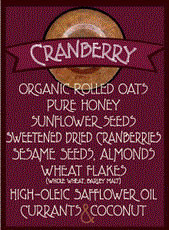 Oat Cuisine Cranberry Gourmet Granola (1x10 Lb)