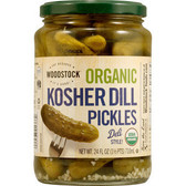 Woodstock Kosher Dill S Pickles (6x24 Oz)