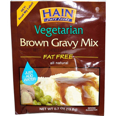 Hain Pure Foods Brown Gravy Mix Fat Free (24x.7 Oz)
