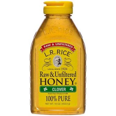 Rice Family Honey Clover Raw Unfiltered (6x80Oz)