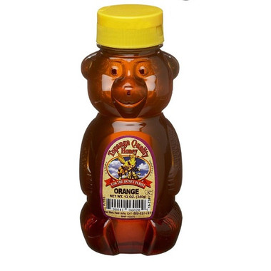 Topanga Quality Honey Orange Bear (12x12Oz)