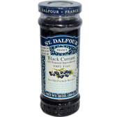St. Dalfour Black Currant 100% Fruit Conserve (6x10 Oz)