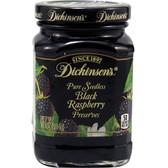 Dickinson Seedless Black Raspberry Preserve (6x10Oz)