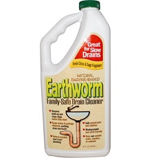 Earthworm Family Safe Drain Cleaner (6x32Oz)