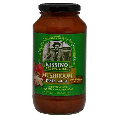 Kissino Mushroom Pasta Sauce (6x24OZ )