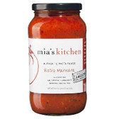 Mia's Kitchen Bistro Marinara Sauce (6x25.5OZ )