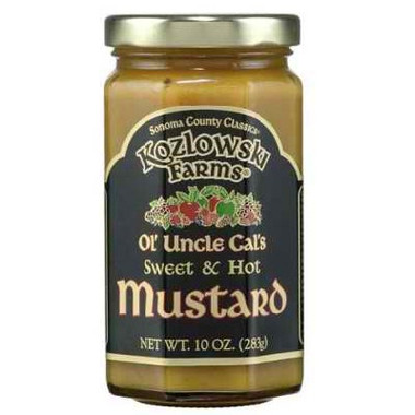 Kozlowski Farms Cals Sweet/Hot Mustard (6x10OZ )