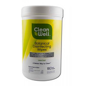 Cleanwell Dsnfctng Wipes (6x160 CT)