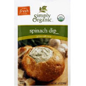 Simply Organic Spinach Dip Mix (12x1.41OZ )