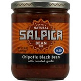 Salpica Bean Medium Chipotle Black Bean Dip (6x16Oz)