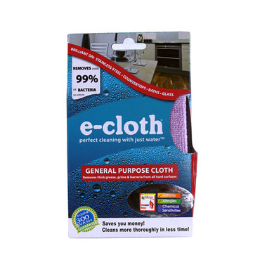 E-Cloth General Purpose Cloth 12.5" x 12.5" inches (1 Cloth)