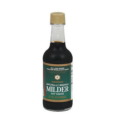 Kikkoman Soy Sauce Milder (12x8.5Oz)