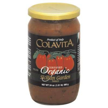 Colavita Organic Garden Sauce (6x25Oz)