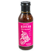 We Rub You Korean BBQ Sauce Spicy (6x15Oz)