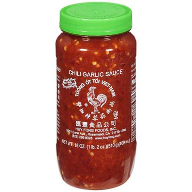 Huy Fong Chili Garlic Sauce (12x18Oz)