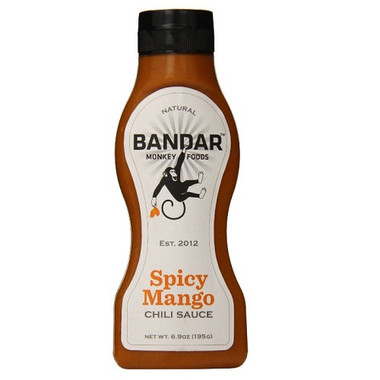 Bandar Monkey Spicy Mango Chili Sauce (6x6.9Oz)