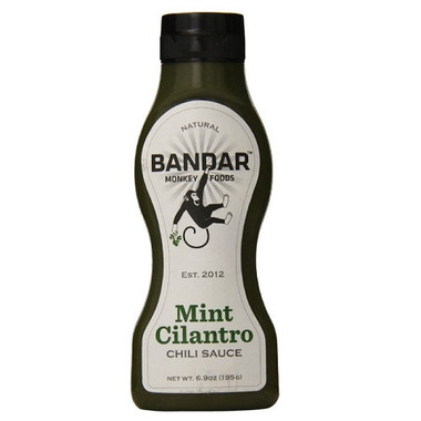 Bandar Monkey Foods Mint Cilantro Chili Sauce (6x6.9Oz)